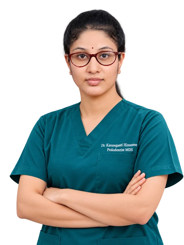 Dr. K. Himashree, Pedodontist at SR Multispeciality Dental Clinic, Gajularamaram