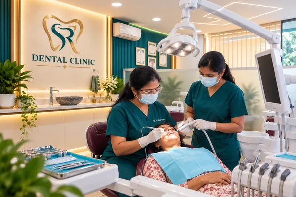 SR Multispeciality Dental Clinic dental clinic interior, Gajularamaram