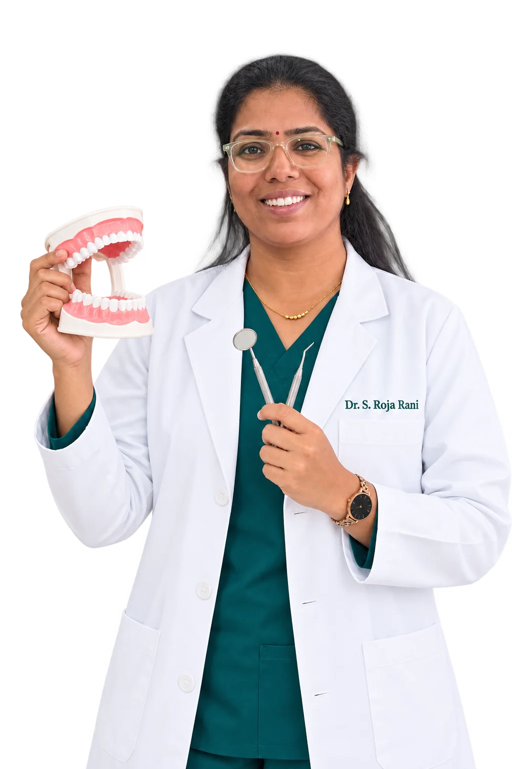 Dr. Sangoju Roja Rani, Cosmetic Dental Surgeon at SR Multispeciality Dental Clinic, Gajularamaram
