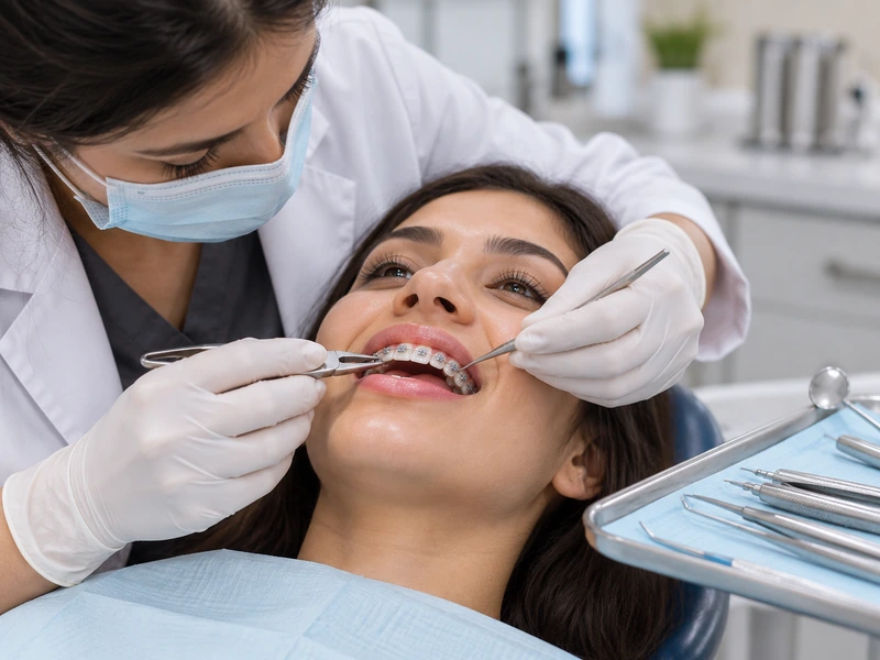 Braces at SR Multispeciality Dental Clinic, Gajularamaram