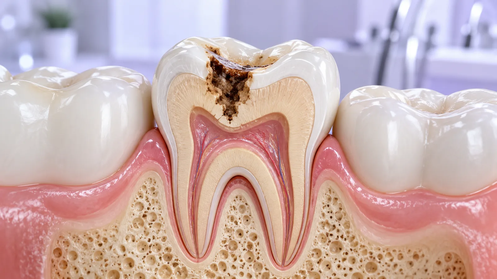 Cavity Treatment at SR Multispeciality Dental Clinic, Gajularamaram