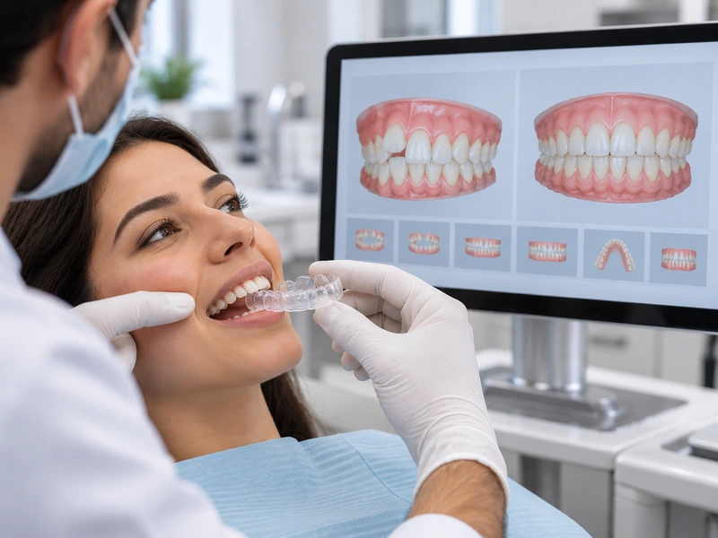 Illusion Clear Aligners at SR Multispeciality Dental Clinic, Gajularamaram