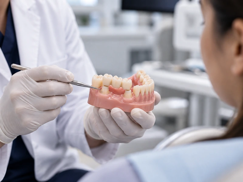 Dental Bridges at SR Multispeciality Dental Clinic, Gajularamaram