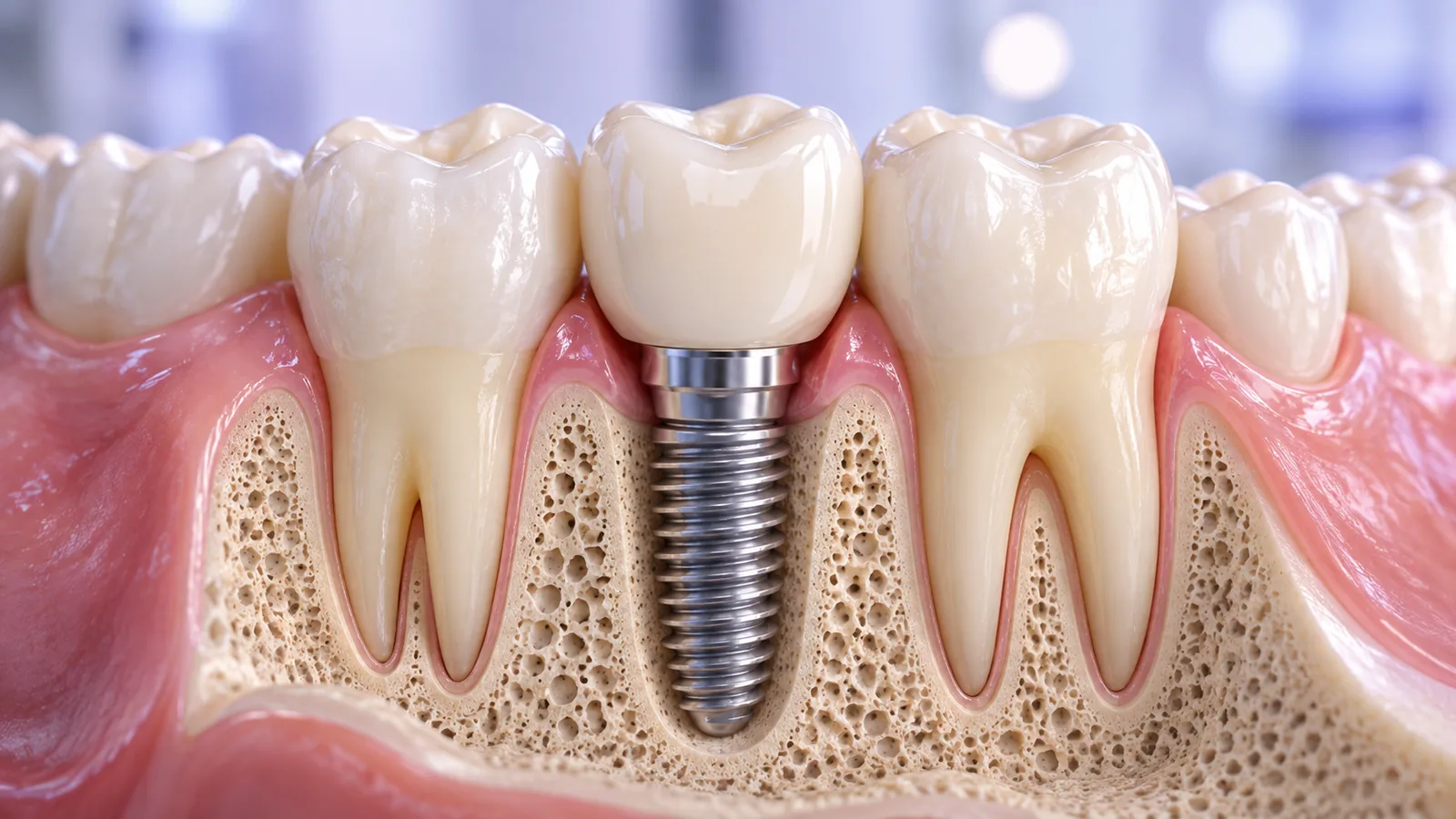 Dental Implants at SR Multispeciality Dental Clinic, Gajularamaram