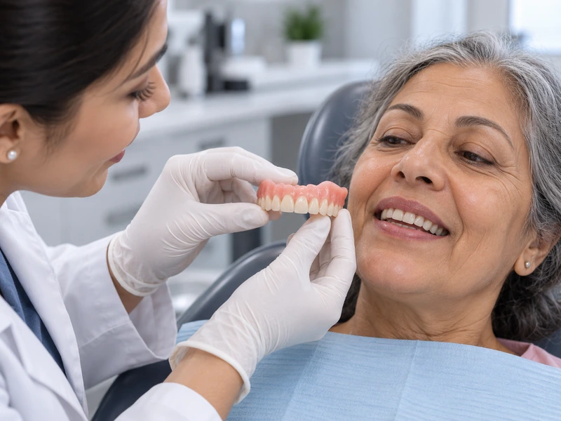 Dentures at SR Multispeciality Dental Clinic, Gajularamaram