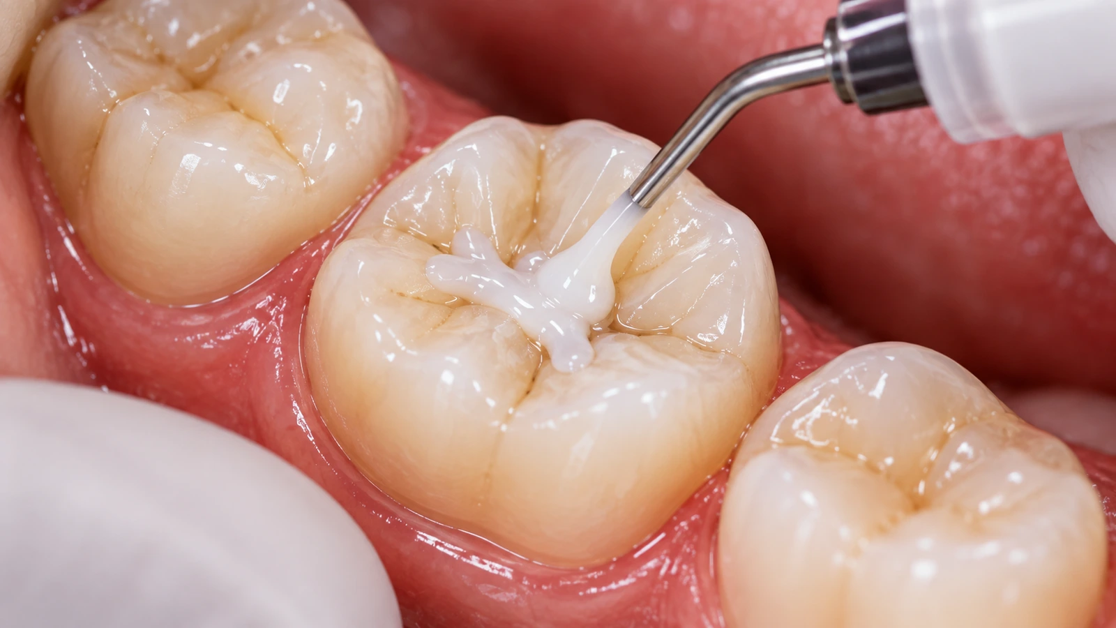 Fluoride & Sealants at SR Multispeciality Dental Clinic, Gajularamaram