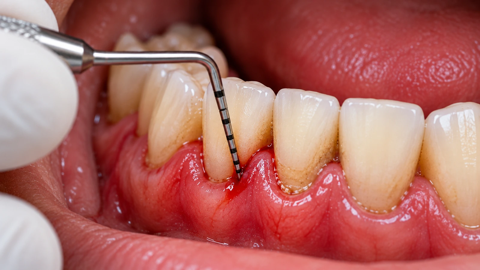 Gum Disease Treatment at SR Multispeciality Dental Clinic, Gajularamaram