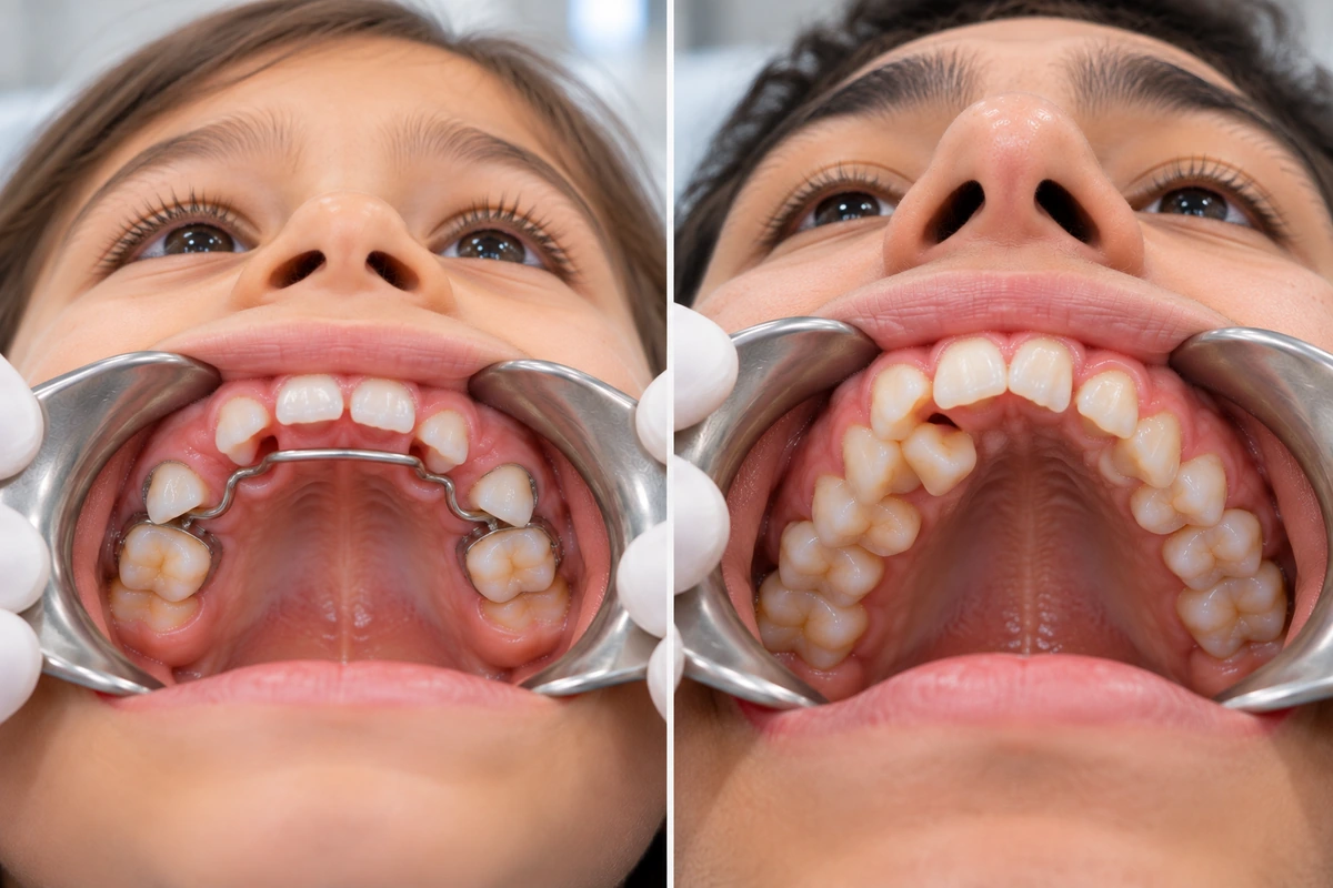Kids Braces & Early Treatment at SR Multispeciality Dental Clinic, Gajularamaram