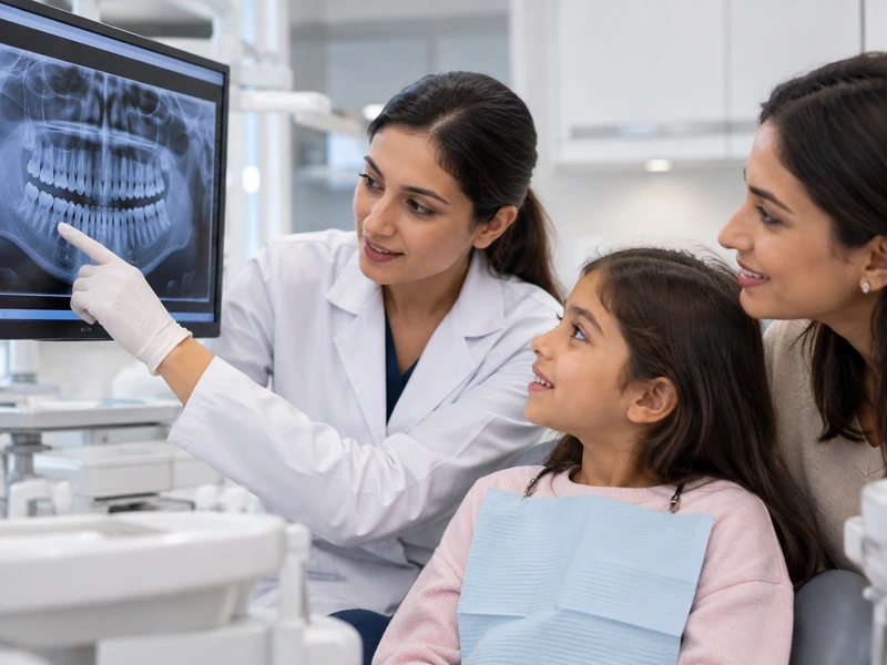 Kids Braces & Early Treatment at SR Multispeciality Dental Clinic, Gajularamaram