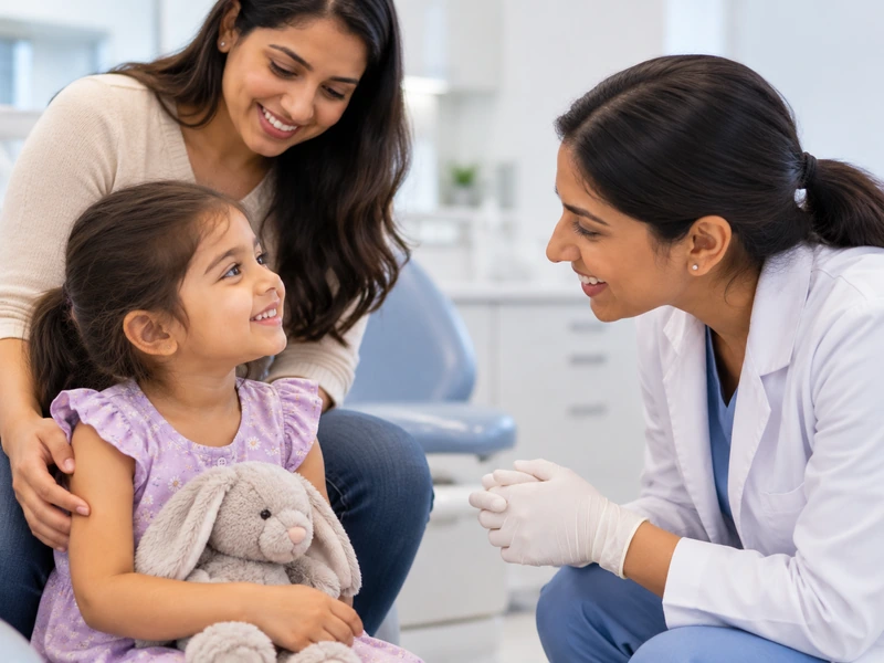 Kids Check-up at SR Multispeciality Dental Clinic, Gajularamaram