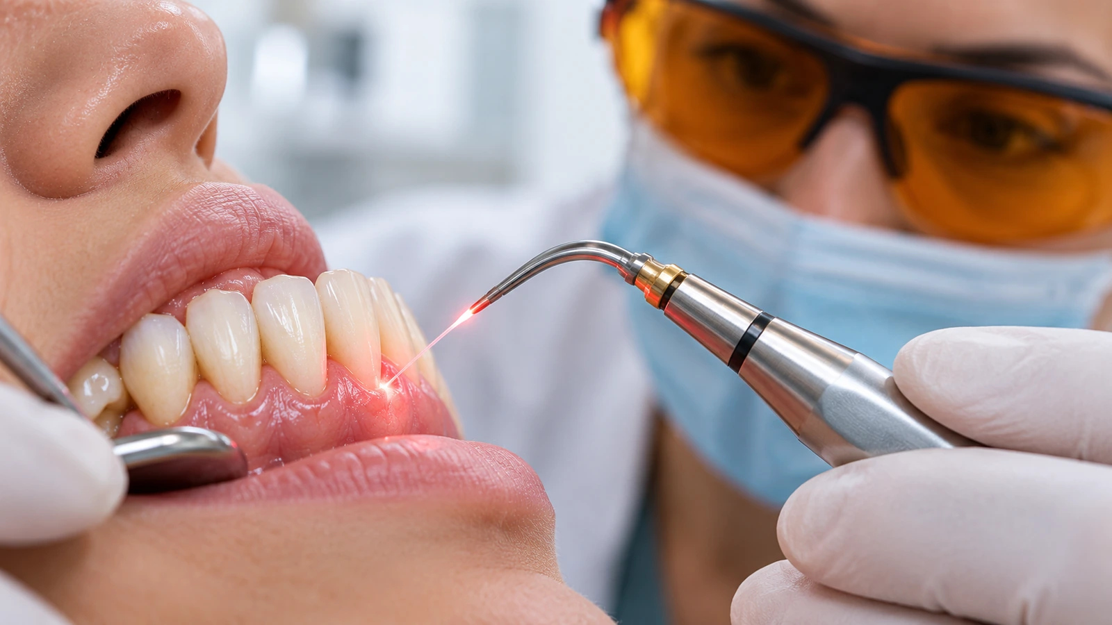Laser Gum Treatment at SR Multispeciality Dental Clinic, Gajularamaram