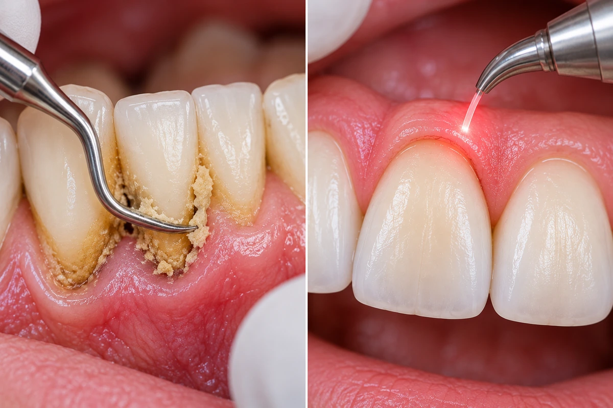 Laser Gum Treatment at SR Multispeciality Dental Clinic, Gajularamaram
