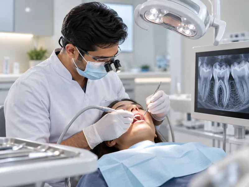 Root Canal Treatment at SR Multispeciality Dental Clinic, Gajularamaram