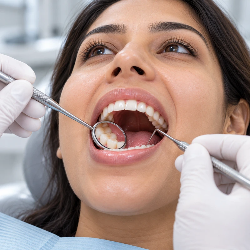 Routine Check-up & X-ray at SR Multispeciality Dental Clinic, Gajularamaram