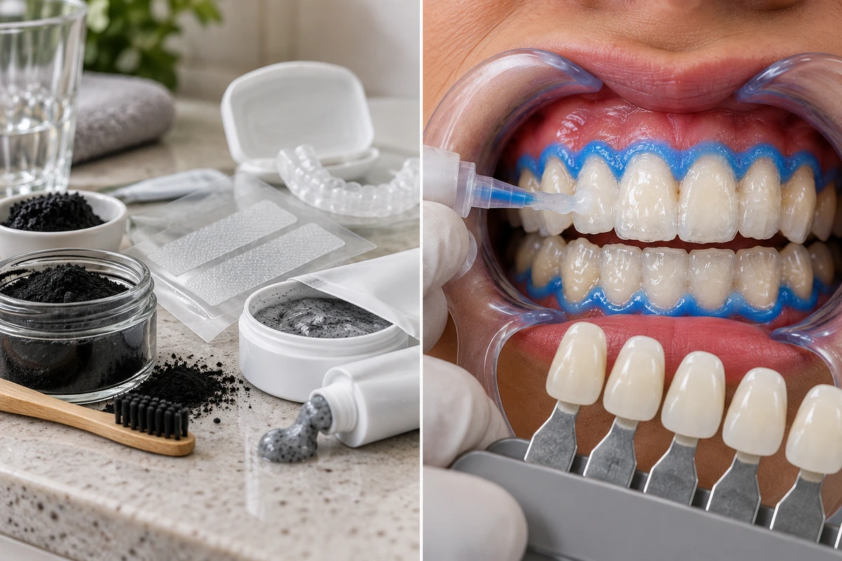 Teeth Whitening at SR Multispeciality Dental Clinic, Gajularamaram
